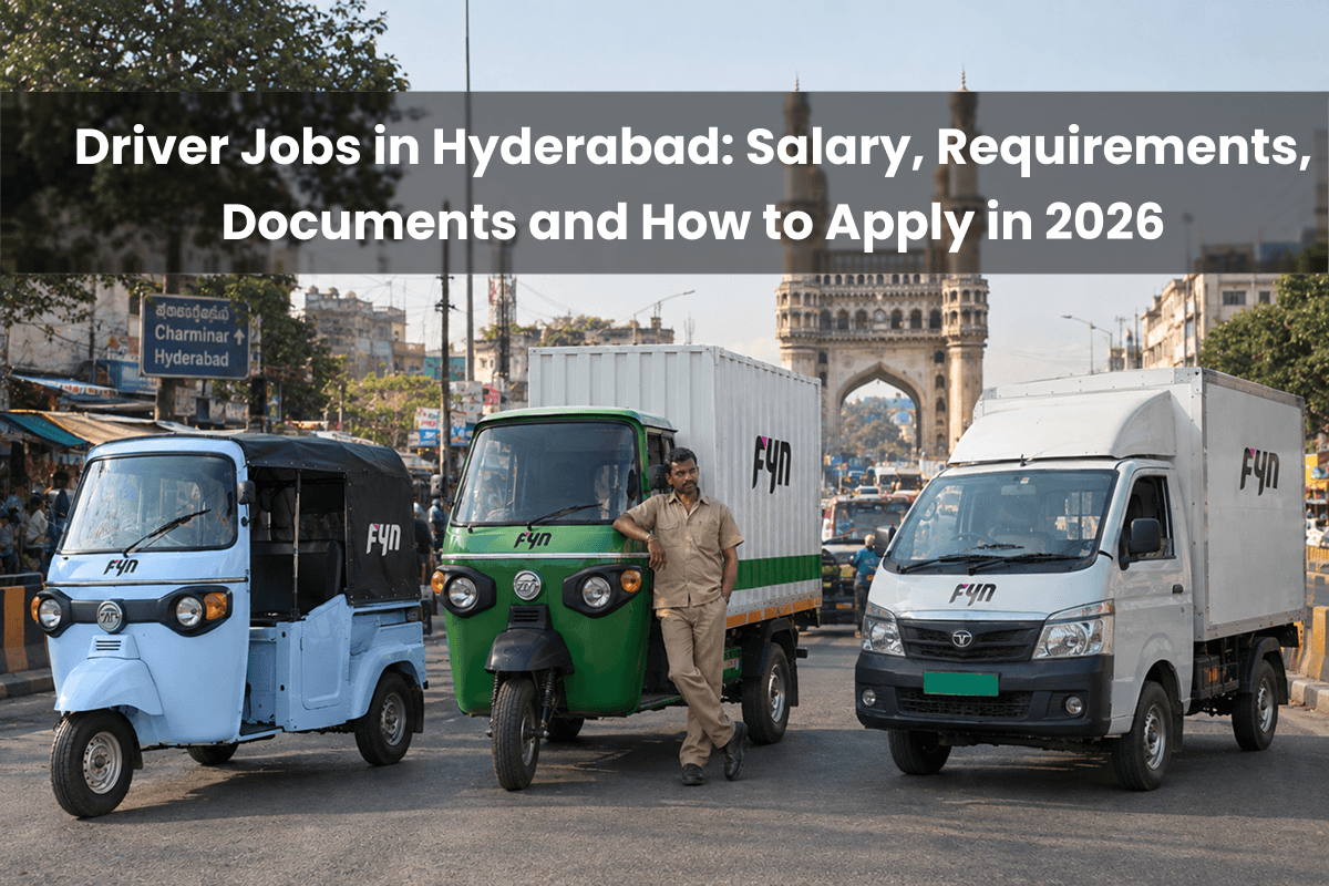 Driver Jobs in Hyderabad: Salary, Requirements, Documents and How to Apply in 2026